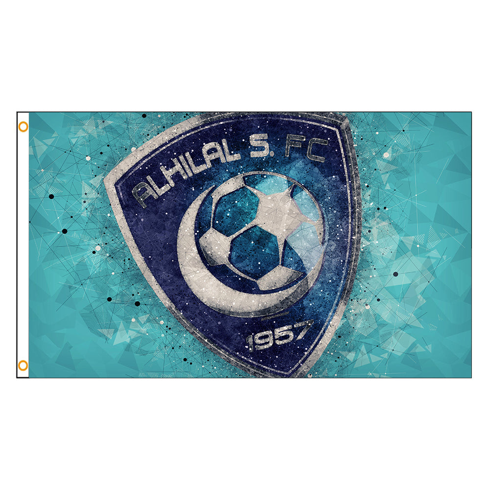 Al Nassr / Al Hilal Flags