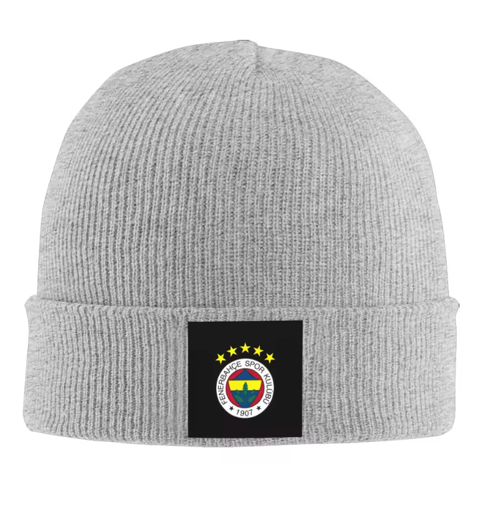 Fenerbahce Mütze Grau Fußballteam Bild von Vorne