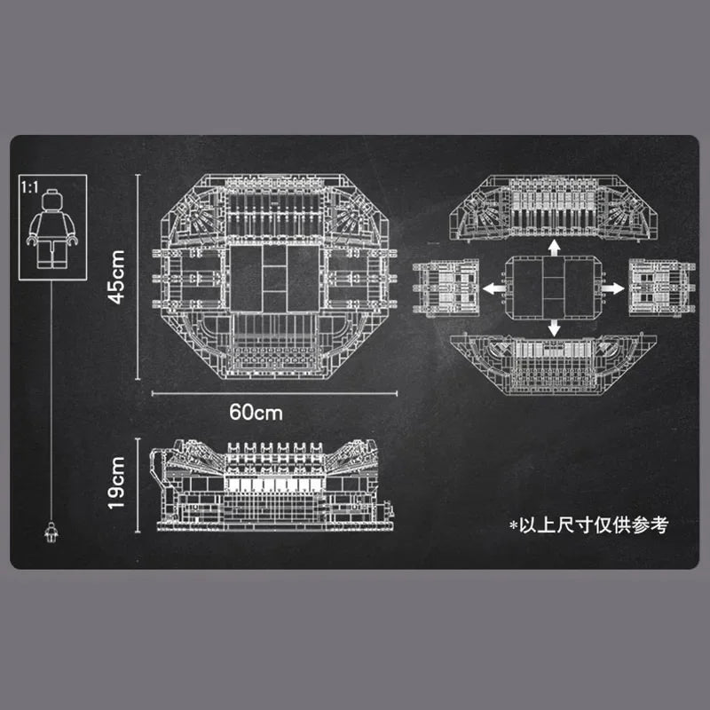 Manchester United Stadion 3898pcs