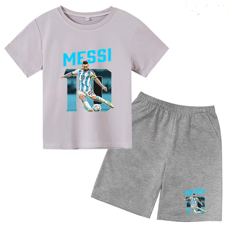 Kinder Messi Shirt und Short Set T-Shirt