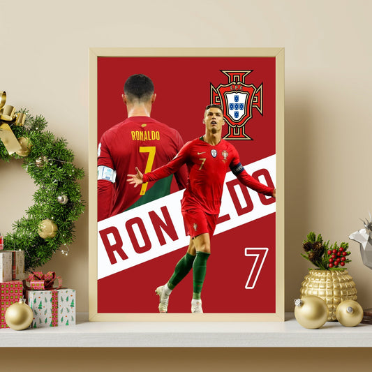 Ronaldo/Messi/Neymar/Mbappe Poster