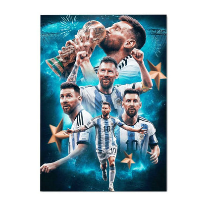 Messi & CR7 Poster