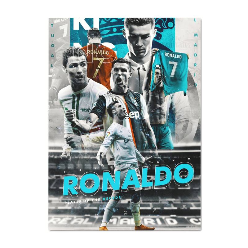 Messi & CR7 Poster