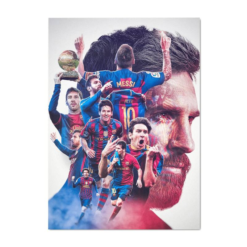 Messi & CR7 Poster