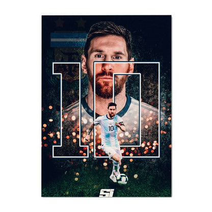 Messi & CR7 Poster