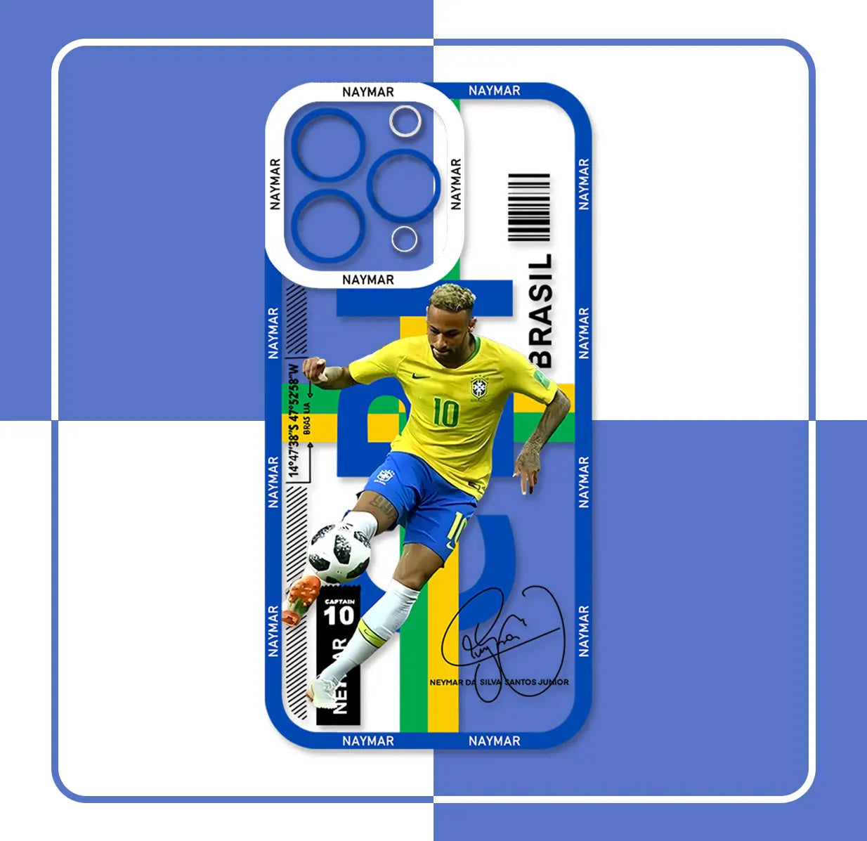 Ronaldo/Messi/Neymar IPhone Handyhülle