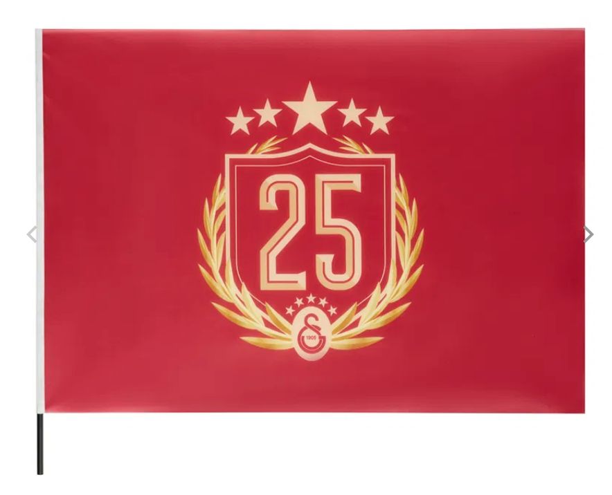 Galatasaray Flagge 5 Sterne