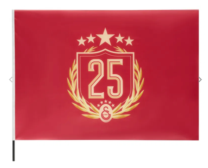 Galatasaray Flagge 5 Sterne