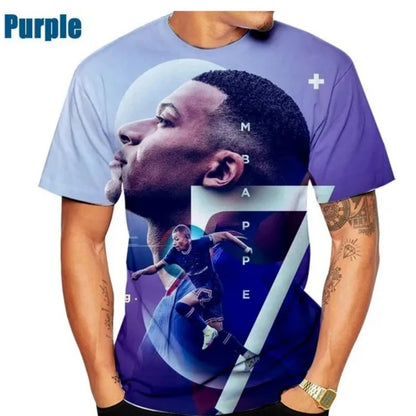 Mbappe T-Shirts in verschiedenen Designs