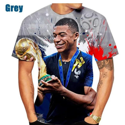 Mbappe T-Shirts in verschiedenen Designs