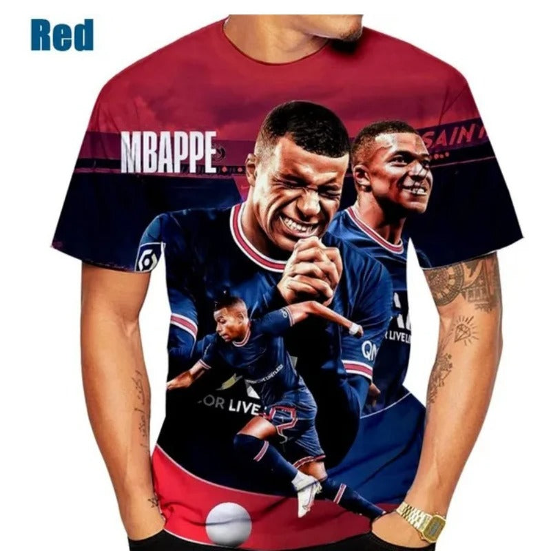 Mbappe T-Shirts in verschiedenen Designs